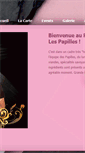 Mobile Screenshot of les-papilles.com